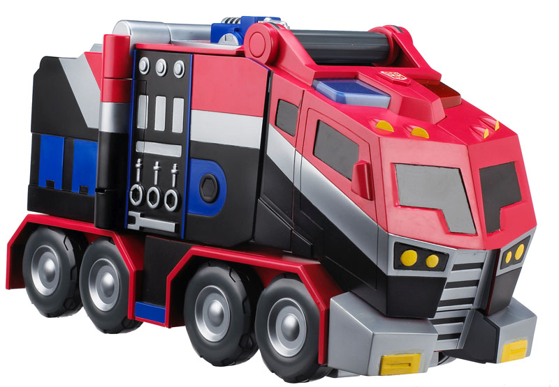 transformers optimus prime battle rig blaster