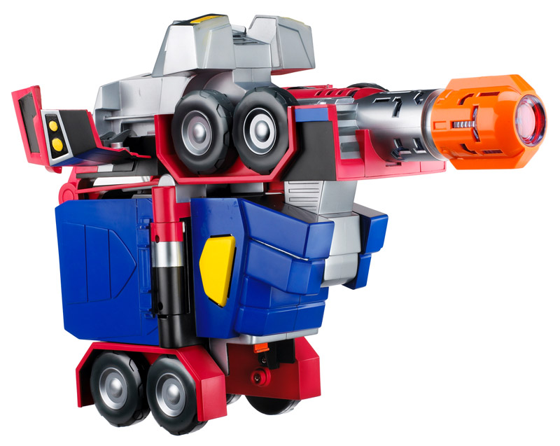 transformers optimus prime battle rig blaster