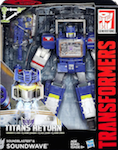 Transformers Generations Soundwave with Soundblaster